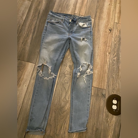 American Eagle Distressed‎ Skinny jeans - Picture 1 of 3